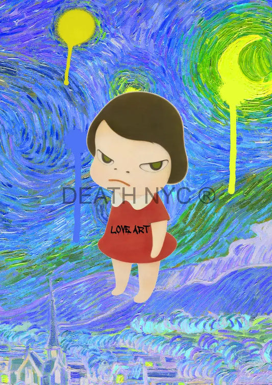 Death03337 Cute (Edition Of 100) (2022) Art Print