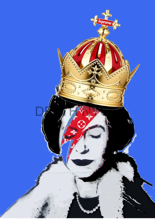 Death03348 Queen (Edition Of 100) (2022) Art Print