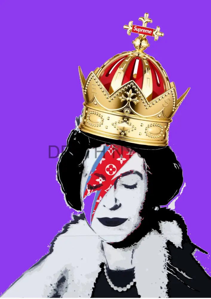 Death03349 Queen (Edition Of 100) (2022) Art Print