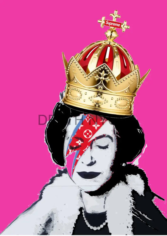 Death03350 Queen (Edition Of 100) (2022) Art Print