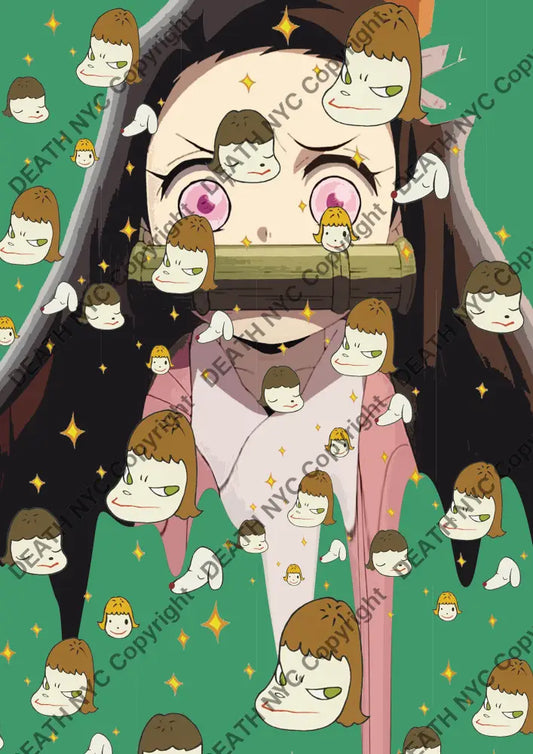 Death03521 Cute (Edition Of 100) (2020) Art Print