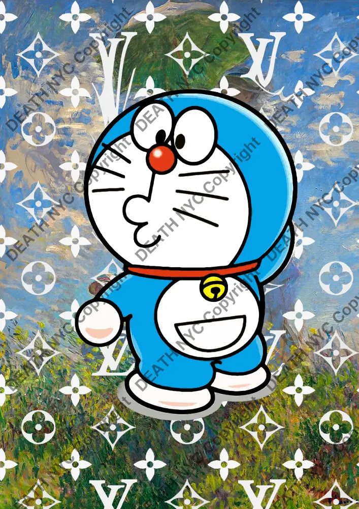 Death03557 Doraemon (Edition Of 100) (2022) Art Print