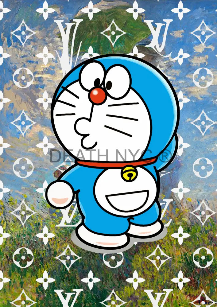 Death03557 Doraemon (Edition Of 100) (2022) Art Print