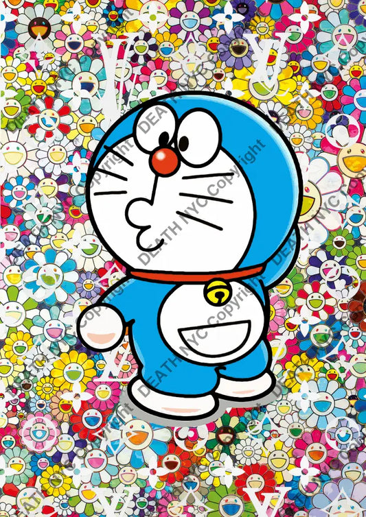 Death03558 Doraemon (Edition Of 100) (2022) Art Print