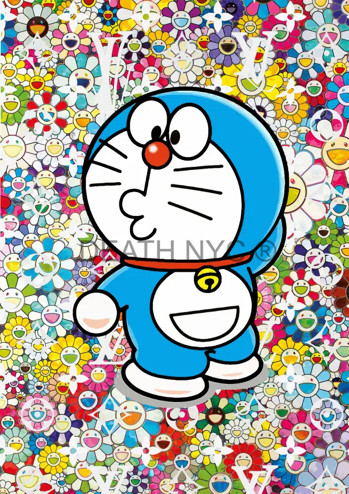 Death03558 Doraemon (Edition Of 100) (2022) Art Print