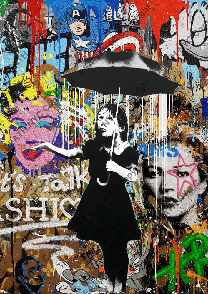 Death03583 Banksy (Edition Of 100) (2022) Art Print