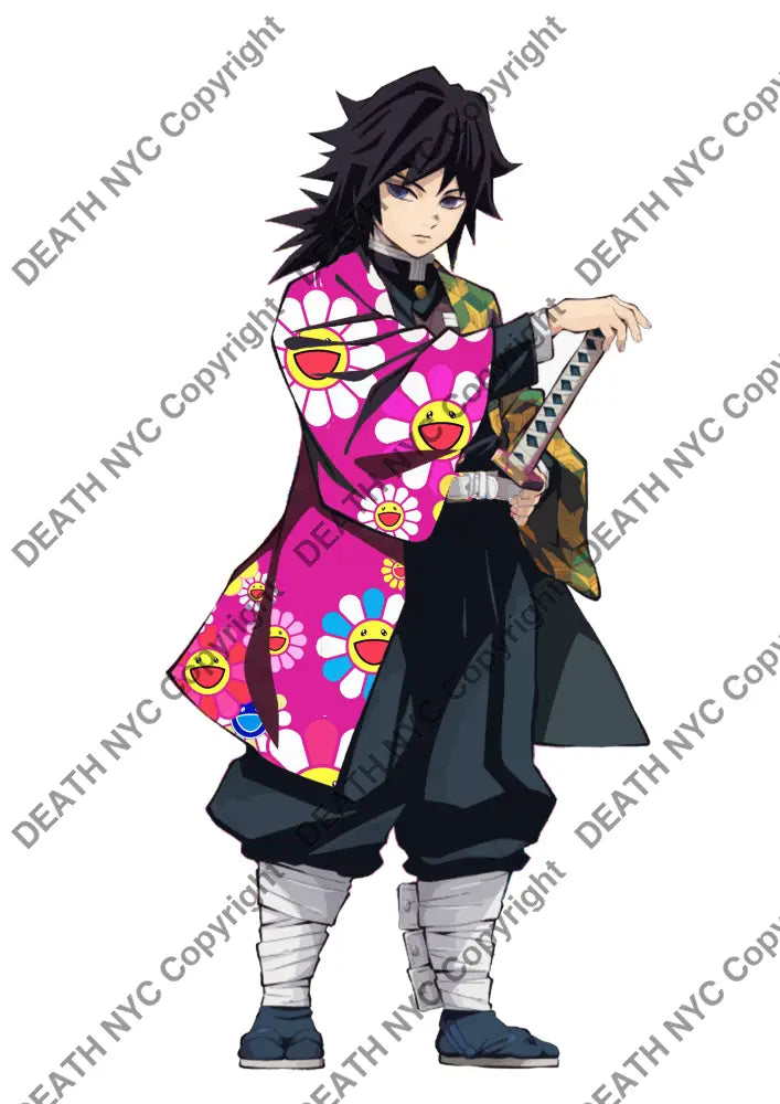 Death0359 Demon Slayer 45X32Cm (Edition Of 100) (2020) Art Print