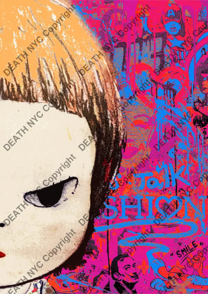 Death03595 Cute (Edition Of 100) (2022) Art Print