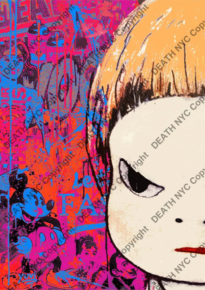 Death03596 Cute (Edition Of 100) (2022) Art Print