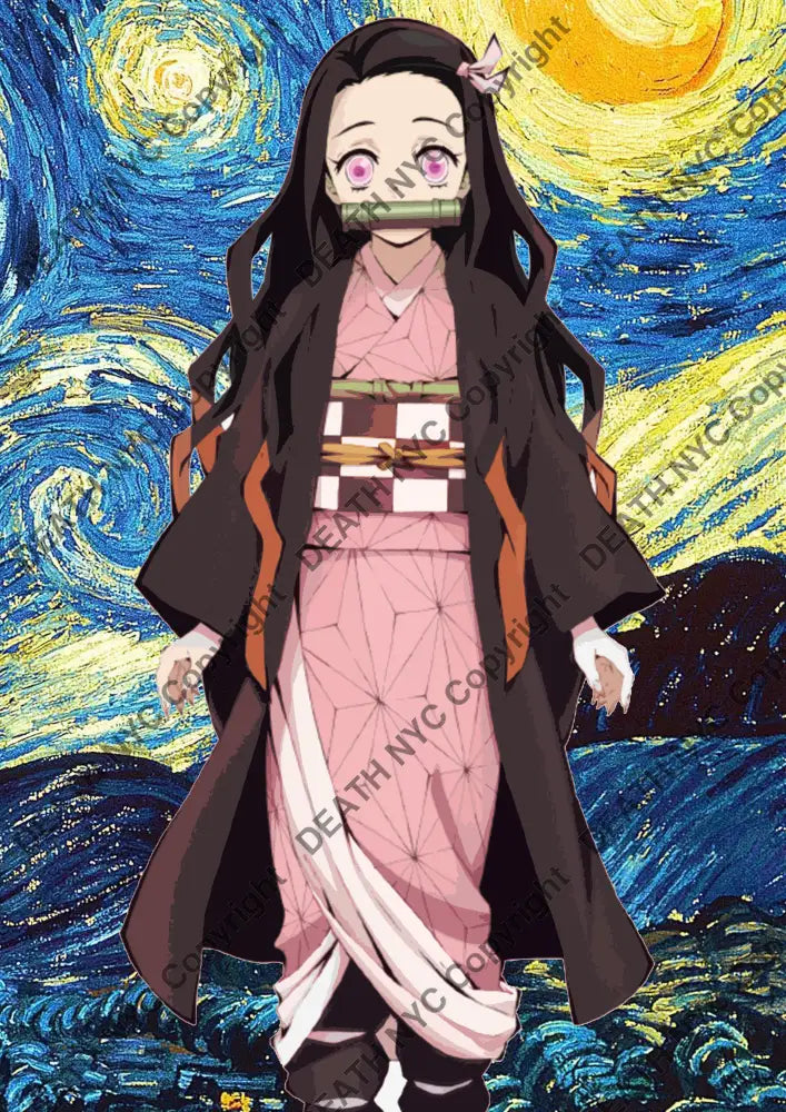 Death0360 Demon Slayer 45X32Cm (Edition Of 100) (2020) Art Print