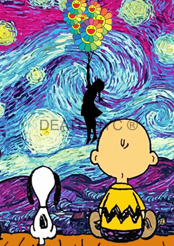 Death03600 Snoopy (Edition Of 100) (2022) Art Print