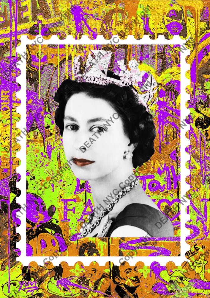 Death03601 Queen (Edition Of 100) (2022) Art Print