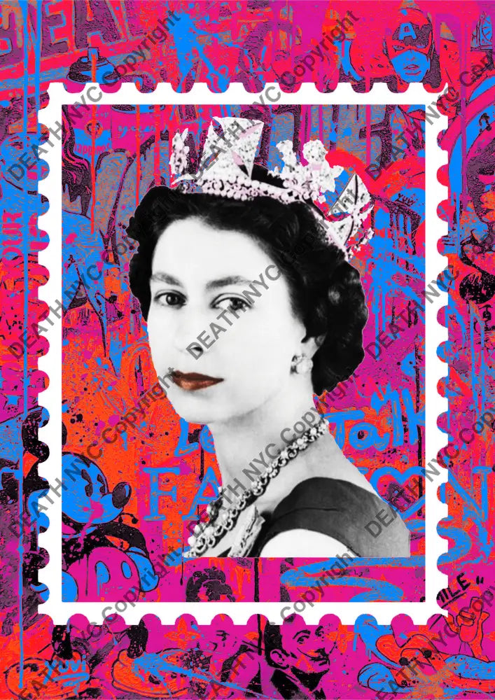 Death03602 Queen (Edition Of 100) (2022) Art Print