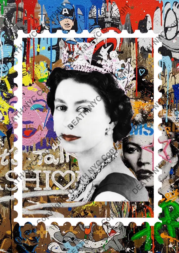 Death03603 Queen (Edition Of 100) (2022) Art Print