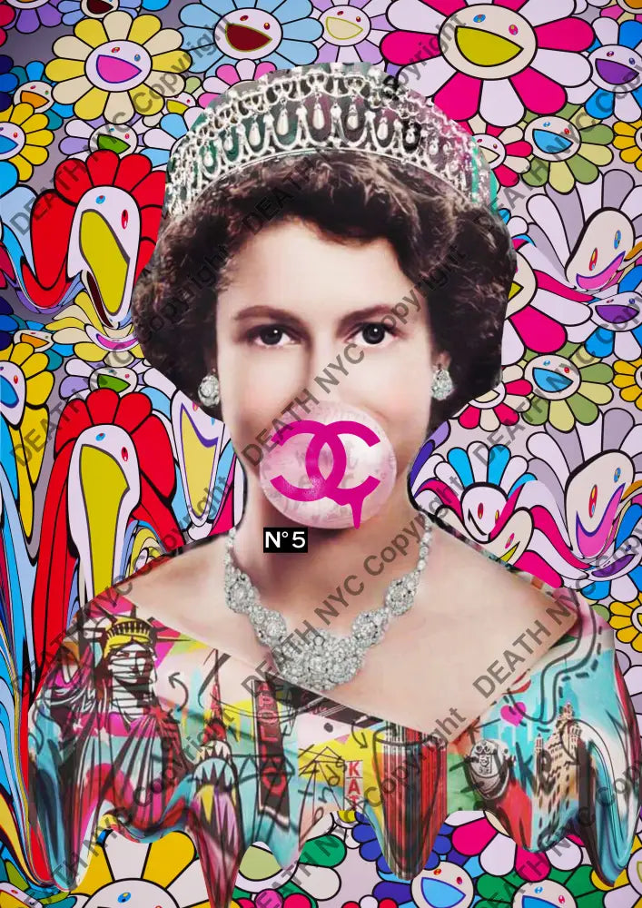 Death03614 Queen (Edition Of 100) (2022) Art Print