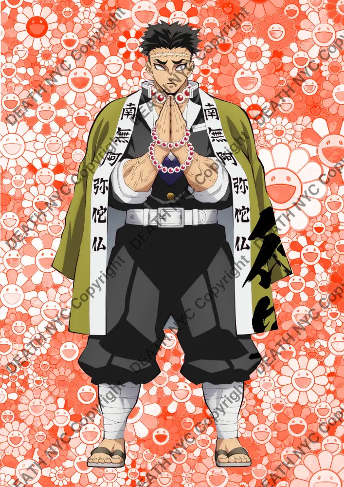 Death0364 Demon Slayer 45X32Cm (Edition Of 100) (2020) Art Print