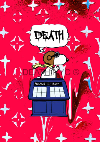 Death03642 Snoopy (Edition Of 100) (2022) Art Print