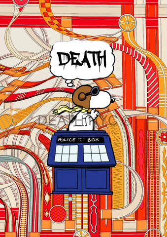 Death03644 Snoopy (Edition Of 100) (2022) Art Print