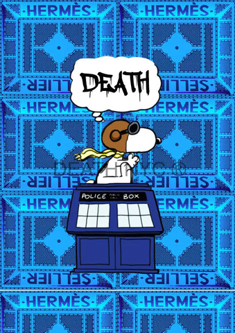 Death03645 Snoopy (Edition Of 100) (2022) Art Print