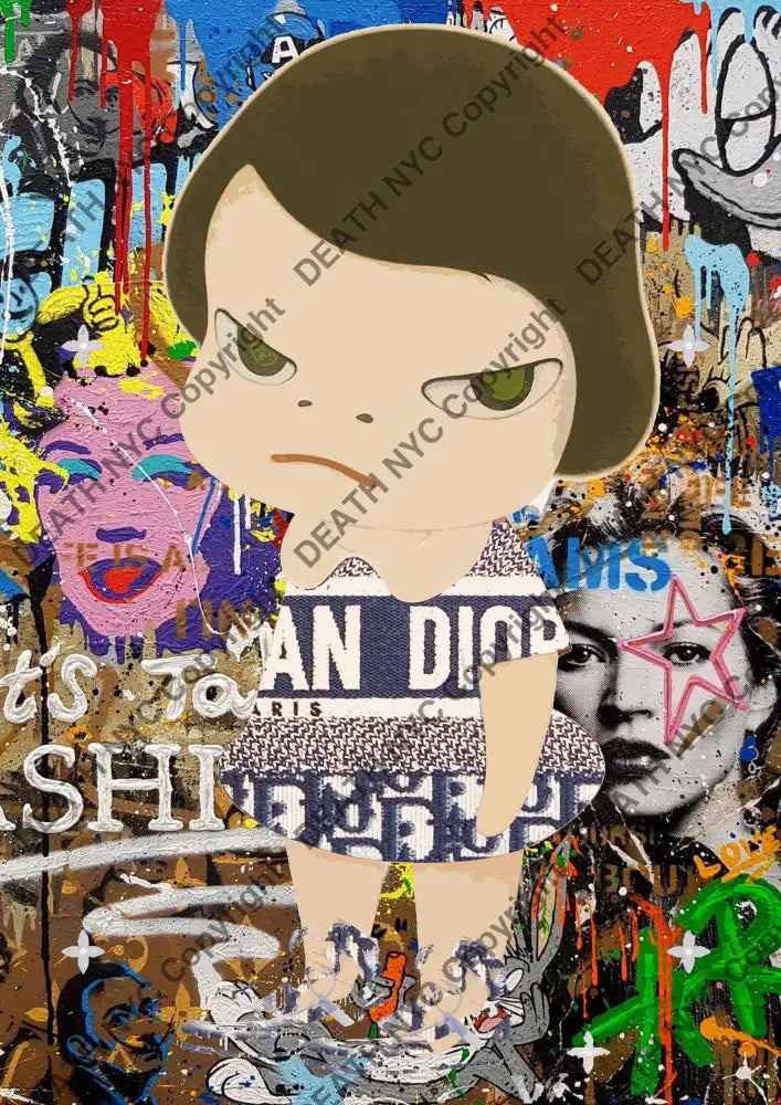 Death03660 Cute (Edition Of 100) (2022) Art Print