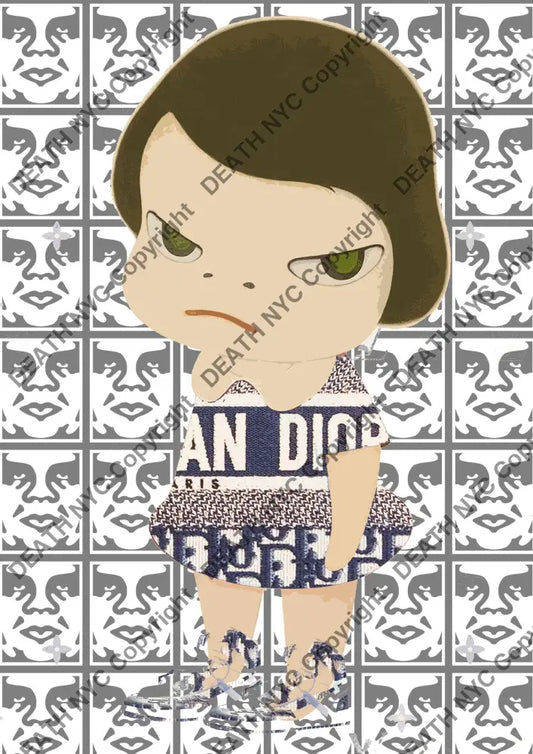 Death03662 Cute (Edition Of 100) (2022) Art Print