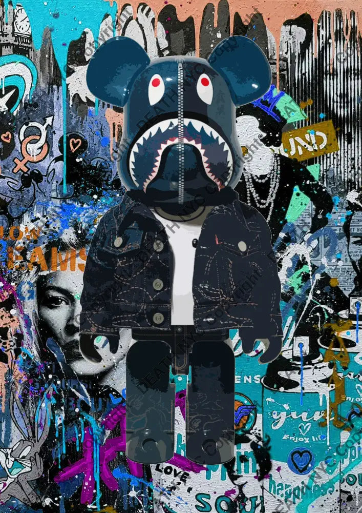Death03688 Bearbrick(Edition Of 100) (2022) Art Print