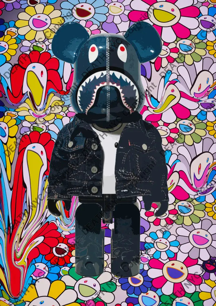 Death03690 Bearbrick(Edition Of 100) (2022) Art Print