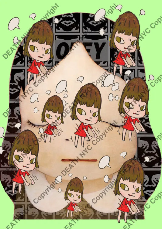 Death03751 Cute (Edition Of 100) (2022) Art Print