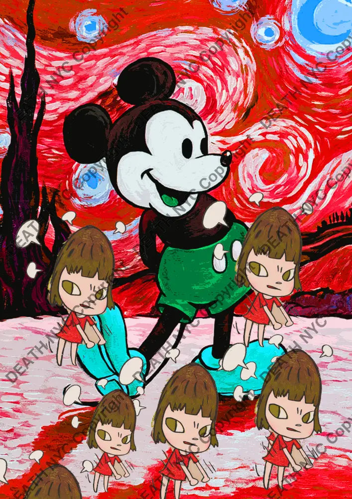 Death03757 Cute (Edition Of 100) (2022) Art Print