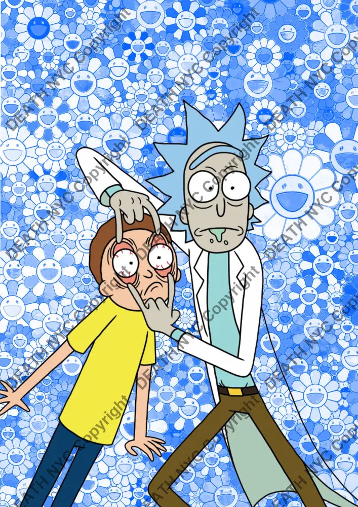 Death03763 Rick And Morty (Edition Of 100) (2022) Art Print