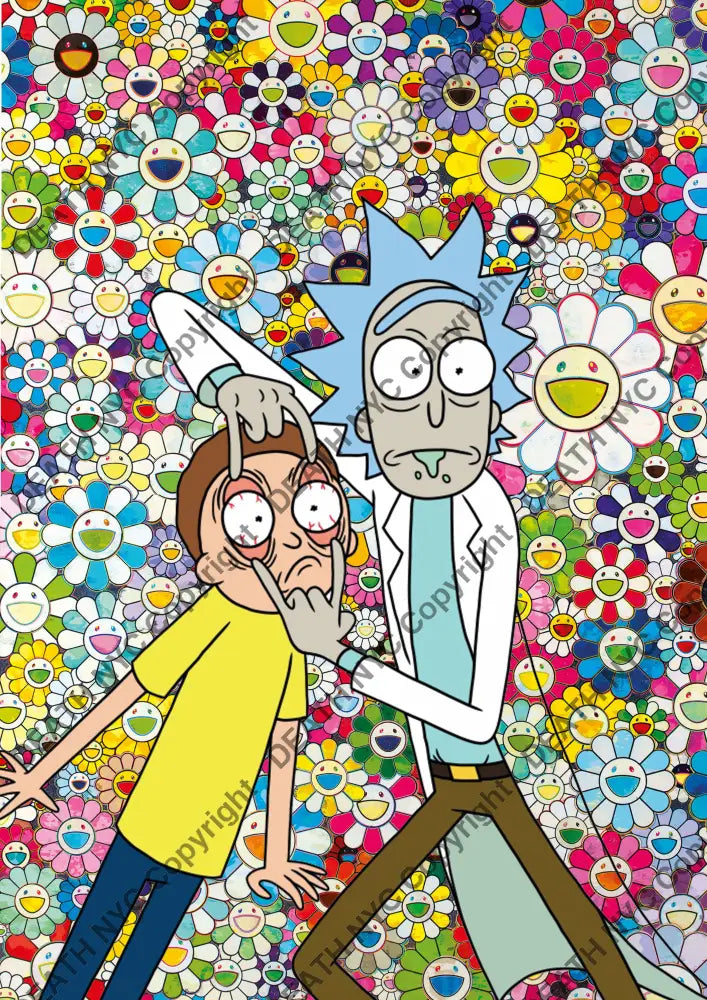 Death03764 Rick And Morty (Edition Of 100) (2022) Art Print