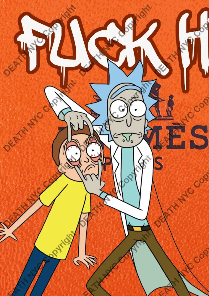 Death03765 Rick And Morty (Edition Of 100) (2022) Art Print