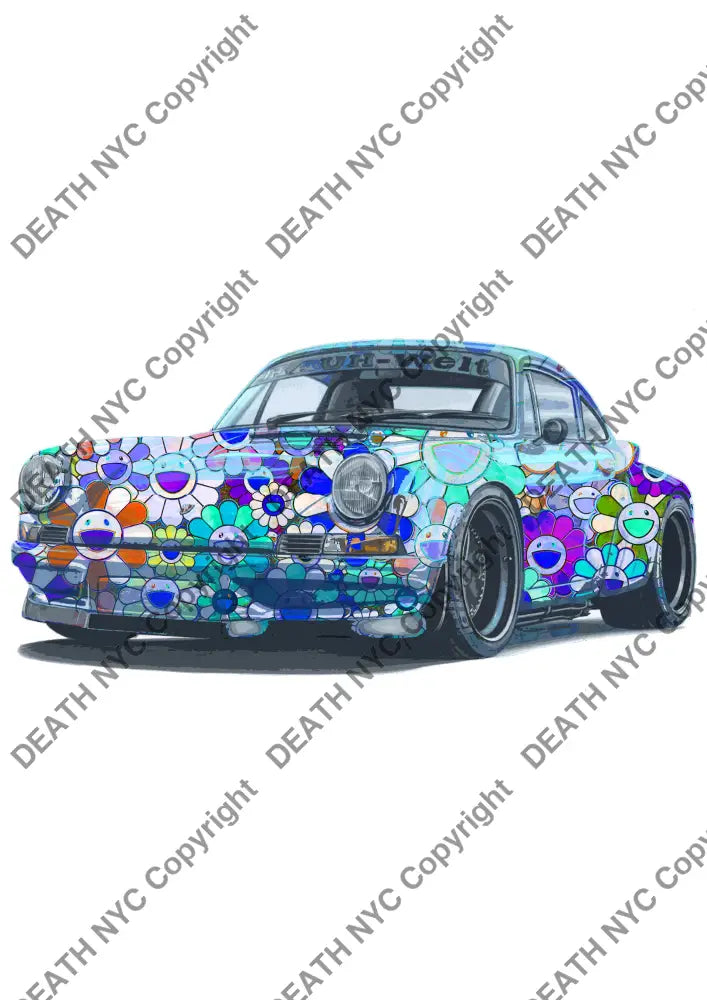 Death0377 45X32Cm (Edition Of 100) (2020) Art Print