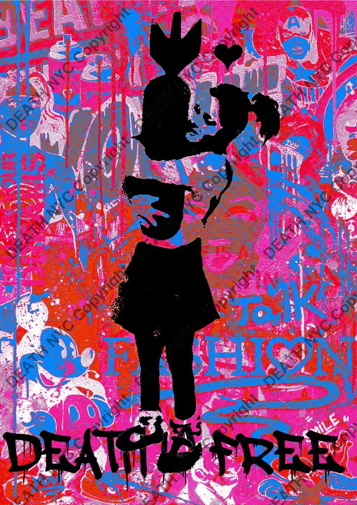 Death03888 Banksy (Edition Of 100) (2022) Art Print