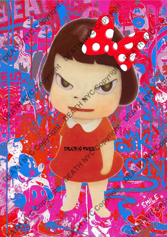 Death03919 Cute (Edition Of 100) (2022) Art Print