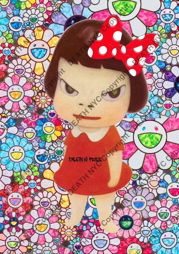 Death03922 Cute (Edition Of 100) (2022) Art Print
