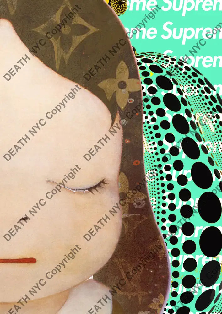 Death0393 45X32Cm (Edition Of 100) (2020) Art Print