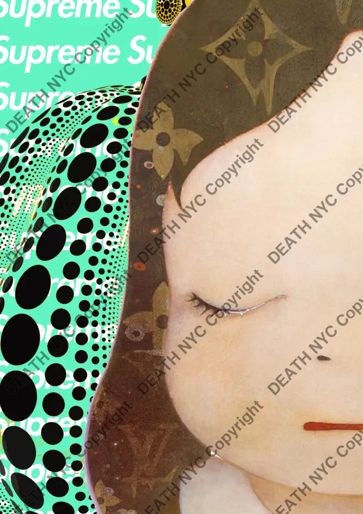 Death0394 45X32Cm (Edition Of 100) (2020) Art Print