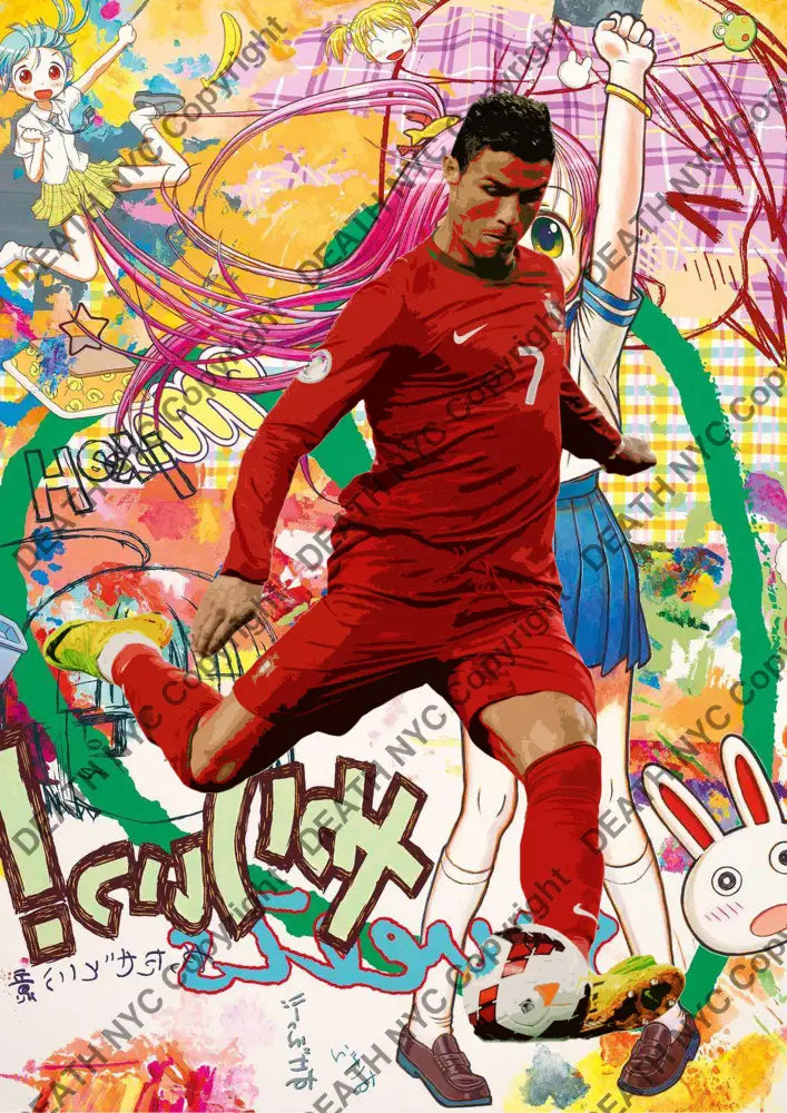 Death04003 Ronaldo (Edition Of 100) (2022) Art Print