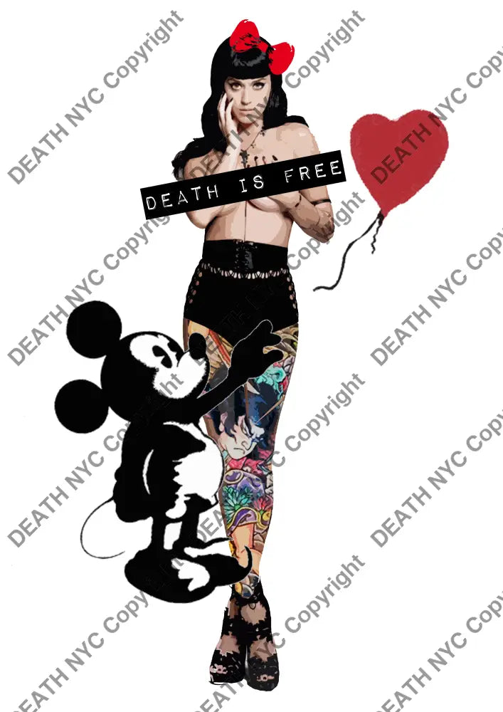 Death04092 Mickey (Edition Of 100) (2022) Art Print