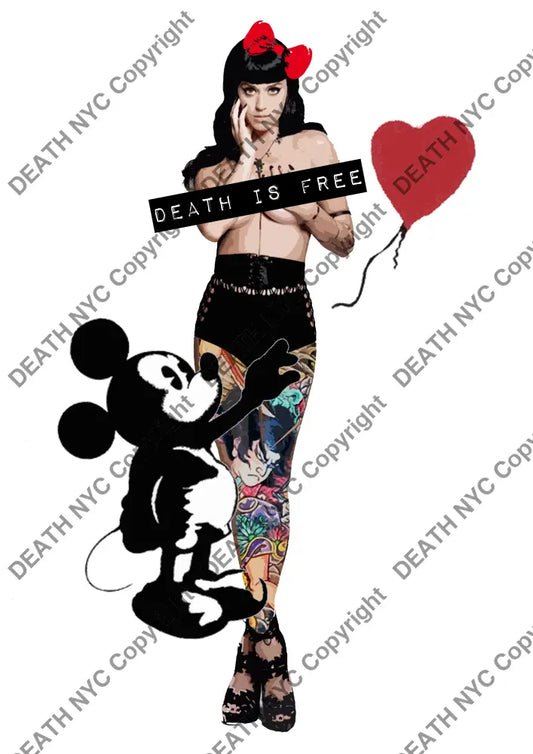 Death04092 Mickey (Edition Of 100) (2022) Art Print