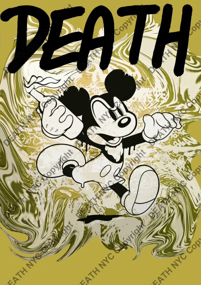 Death04098 Mickey (Edition Of 100) (2022) Art Print