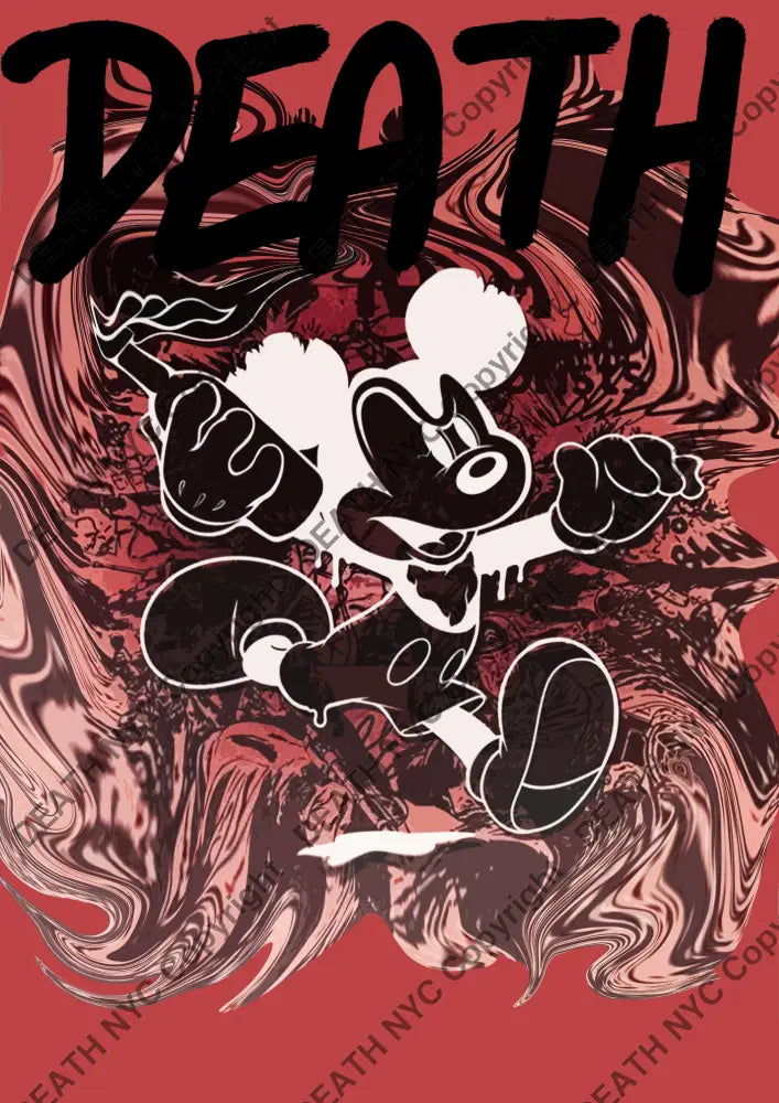 Death04100 Mickey (Edition Of 100) (2022) Art Print