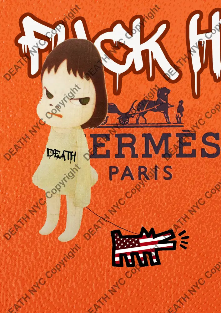 Death0412 45X32Cm (Edition Of 100) (2020) Art Print