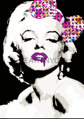 Death0415 Monroe 29.7X21Cm (Edition Of 100) (2021) Art Print