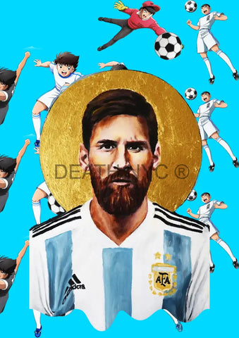 Death04153 Messi (Edition Of 100) (2022) Art Print