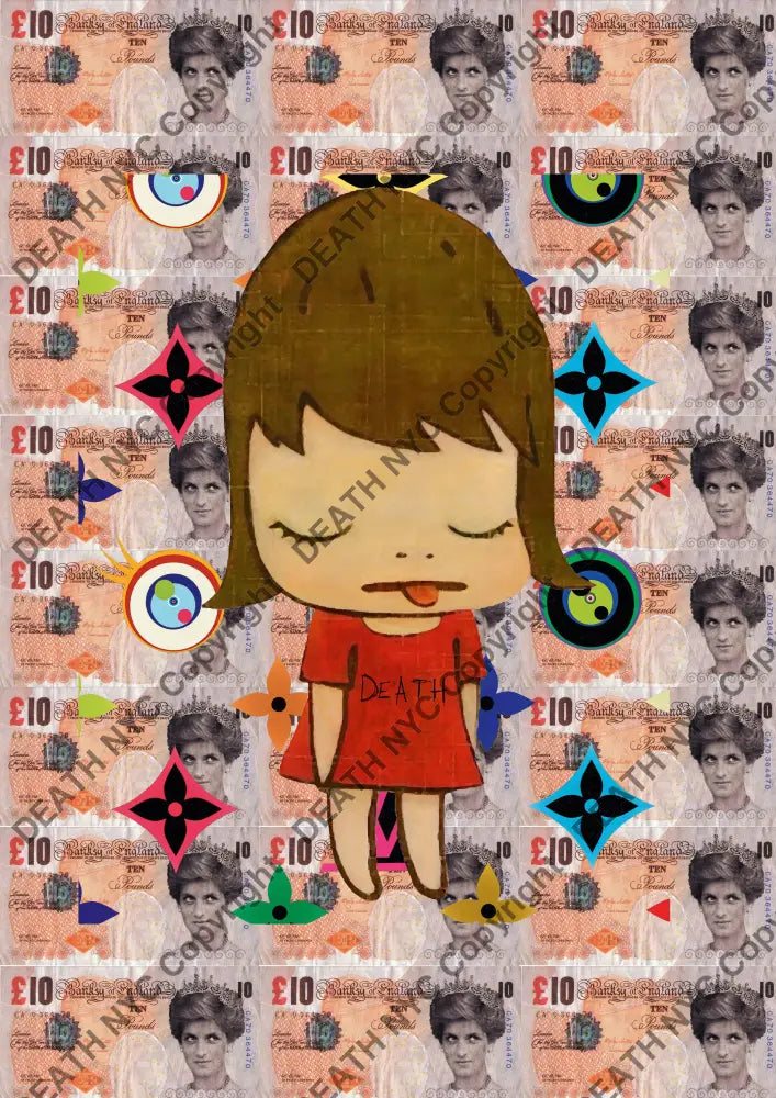 Death04184 Cute (Edition Of 100) (2022) Art Print