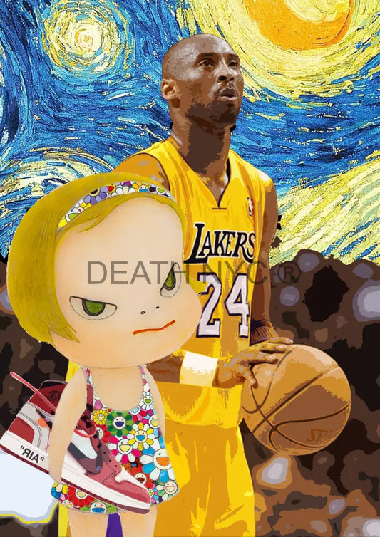 Death0421 Kobe 45X32Cm (Edition Of 100) (2020) Art Print