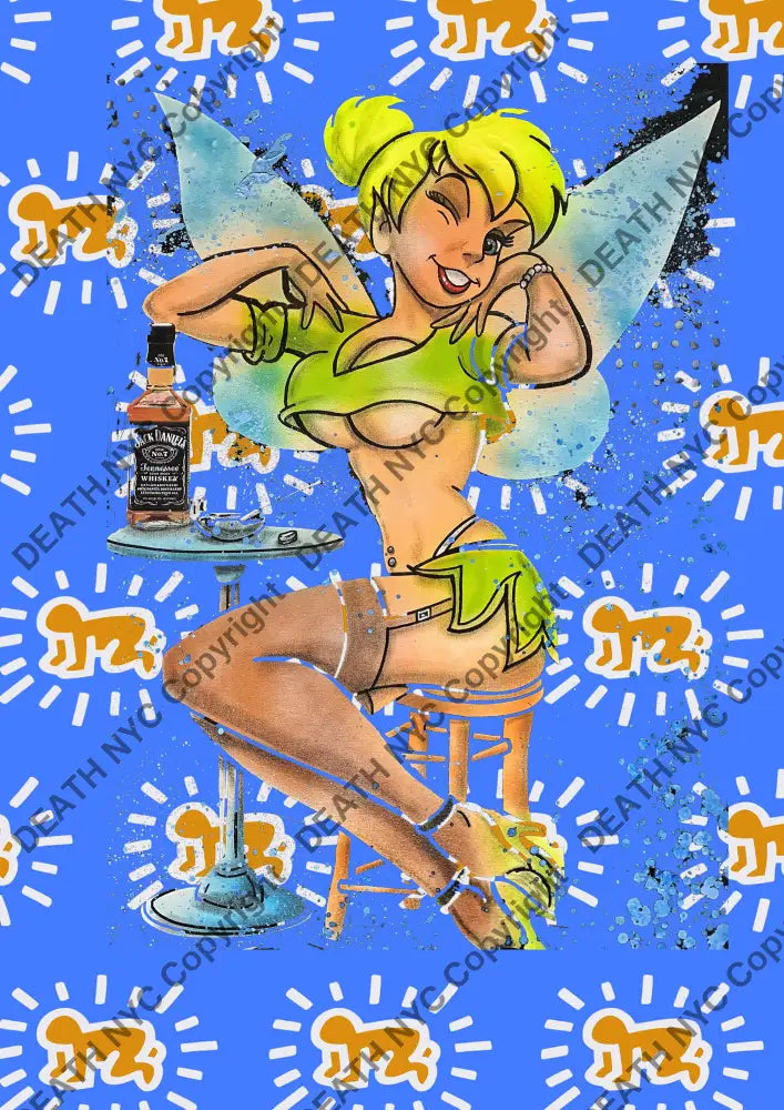 Death04253 Tinkerbell (Edition Of 100) (2022) Art Print