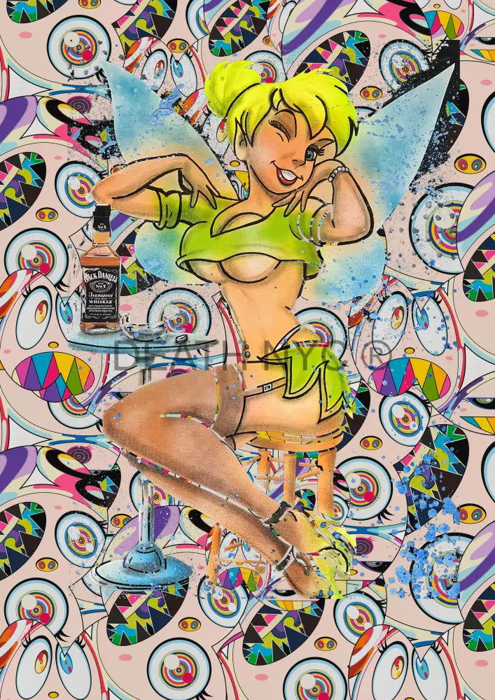 Death04254 Tinkerbell (Edition Of 100) (2022) Art Print